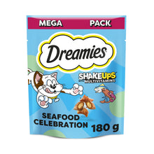 Dreamies DREAMIES Shake Ups Cat Treat Biscuits Seafood Celebration 180g