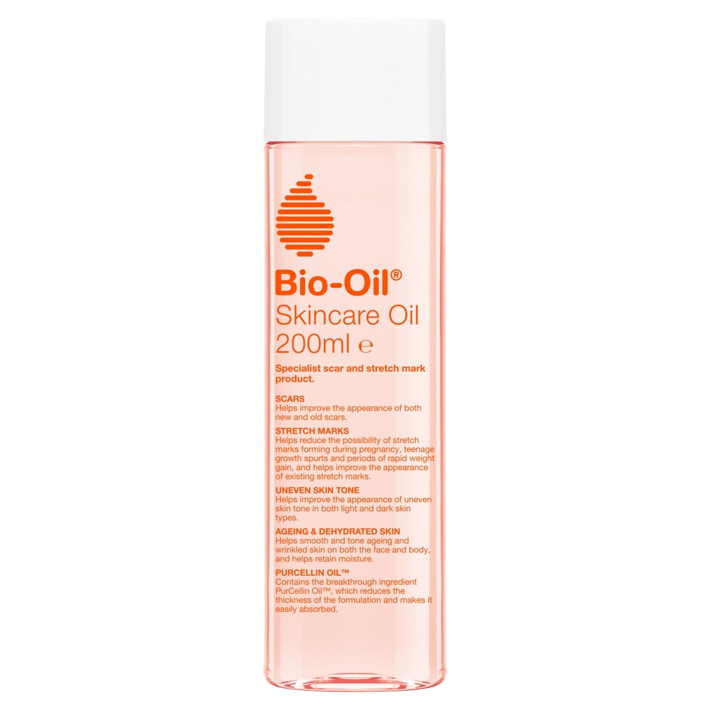 Bio-Oil Skincare Oil 200ml, Skincare That Reduces Appearance Of Stretch Marks & Scars