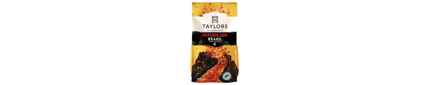 Taylors of Harrogate Hot Lava Java Roast Coffee Beans 200g