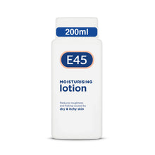 E45 Moisturiser Body Lotion for Long-Lasting Hydration for Very Dry & Sensitive Skin - 200ml