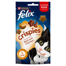 Felix Crispies Chicken and Beef Cat Treats 45g