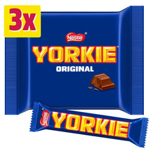 Yorkie Milk Chocolate Bar 3 Pack Multipack 138g