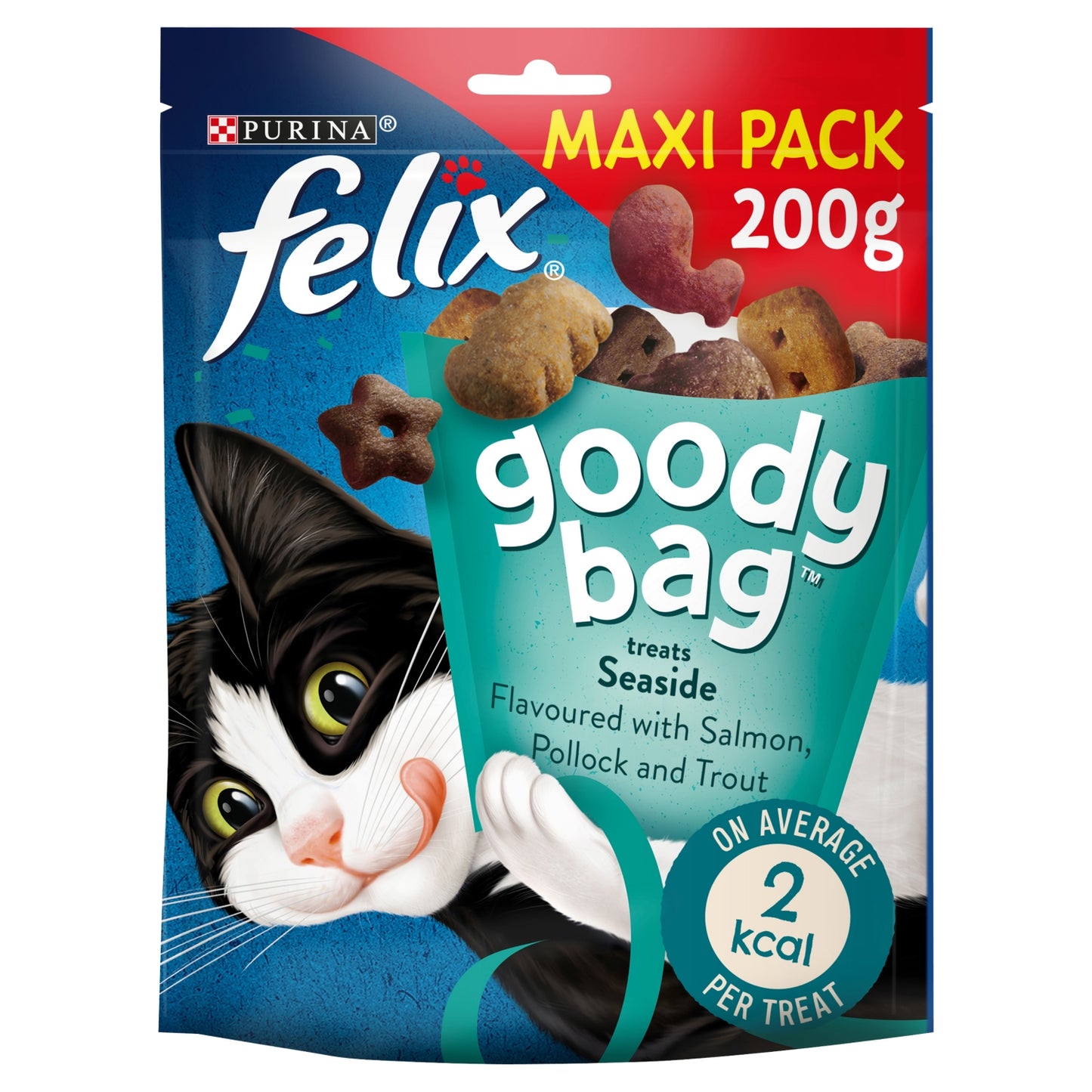 Felix Goody Bag Cat Treats Maxi Pack Seaside 200g