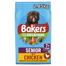 Bakers Superfoods Senior Chicken with Vegetables Dry Dog Food 2.85kg