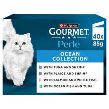 Gourmet GOURMET Perle Mini Fillets in Gravy Ocean Collection Wet Cat Food 40x85g