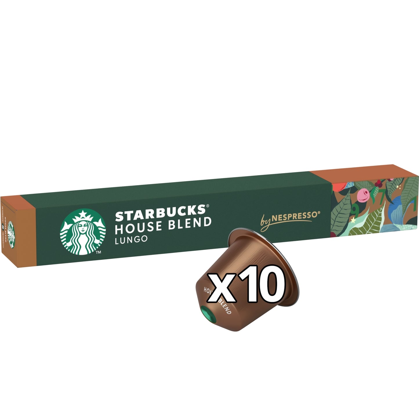 Starbucks ® by Nespresso® House Blend Coffee Pods X10