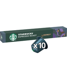 Starbucks ® by Nespresso® Dark Espresso Roast Coffee Capsules X10