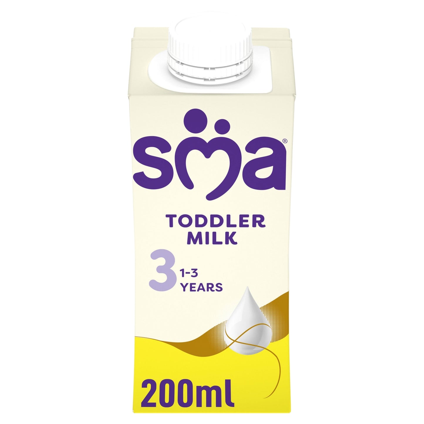 SMA ® 3 Toddler Baby Milk Ready to Drink Liquid Formula 1-3 Years 200ml