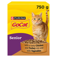 Go Cat Senior Chicken and Turkey Dry Cat Food 750g