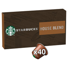 Starbucks ® by Nespresso® House Blend Coffee Pods X40