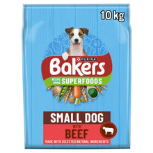 Bakers Superfoods Small Dog Beef Dry Dog Food 10kg