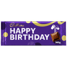 Cadbury Dairy Milk Happy Birthday Gifting Bar Large 360 g