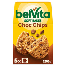 Belvita Belvita Soft Bakes Chocolate Chip Cereal Snack Bars Multipack 250g (5 x 50g)