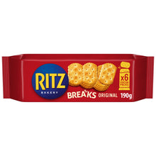 Ritz Breaks Original Crackers Snack Lunchbox 6 Pack Multipack 190 g