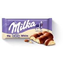 Milka Bubbly White Chocolate Bar 95g