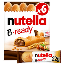 Nutella 132g - 6 Bars x 22g Wafers filled with Nutella