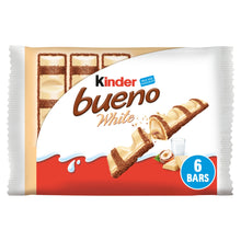 Kinder Bueno White Milk and Hazelnuts Bueno Bars 3 x 39g