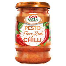 Sacla Pesto Fiery Red Chilli 190g