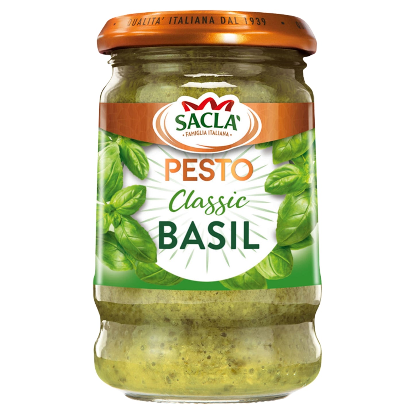 Sacla Pesto Classic Basil 190g