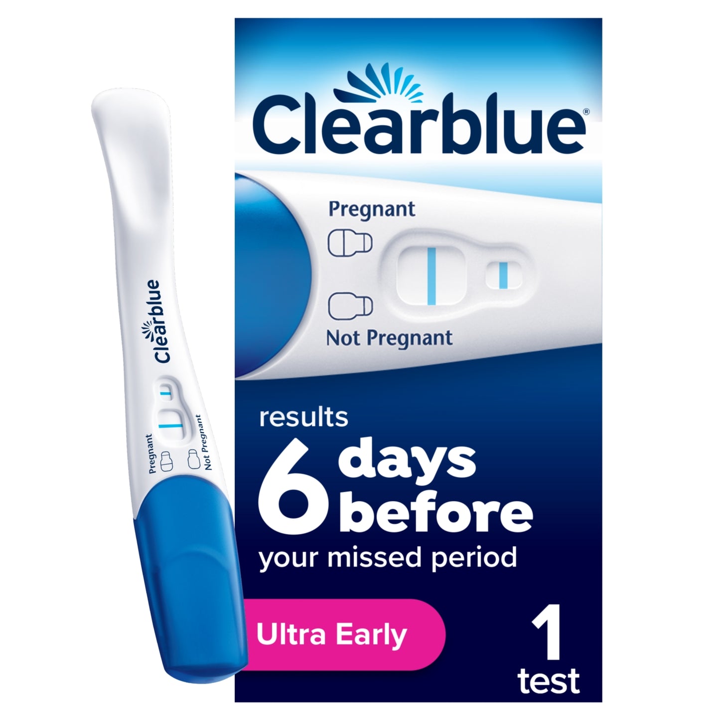Clearblue Ultra Early Pregnancy Test, 1 Test