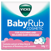 Vicks BabyRub Ointment, Jar 50g