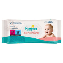 Pampers Sensitive Baby Wipes, 52 Baby Wet Wipes