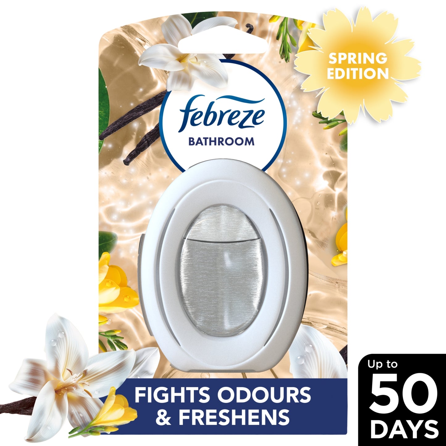 Febreze Bathroom, Air Freshener Sun-Kissed Vanilla 1 Unit