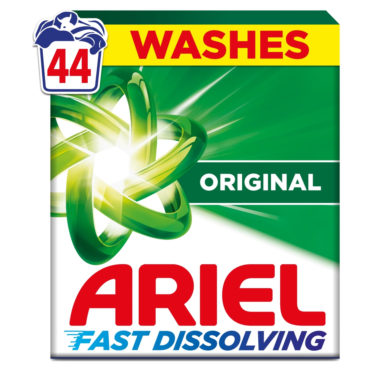 Ariel Washing Powder Original 2.2kg, 44 Washes