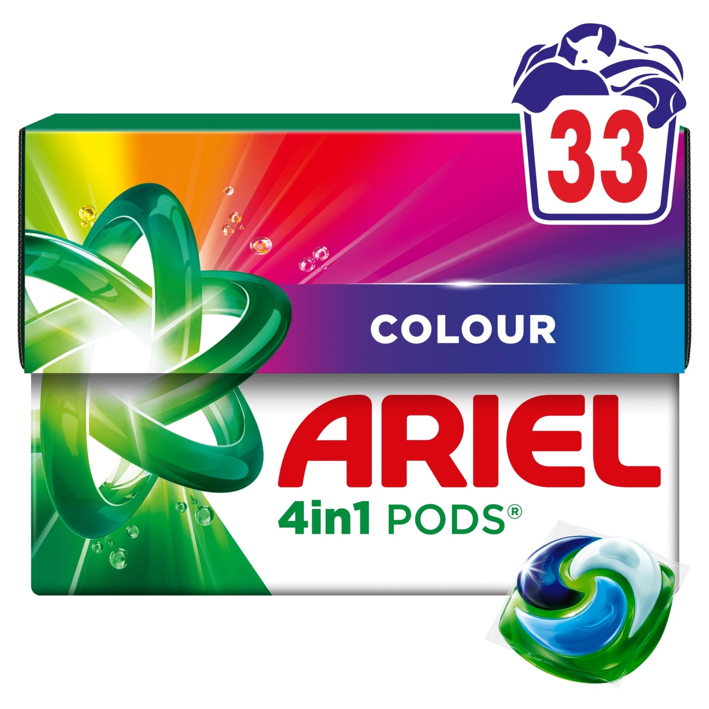 Ariel 4in1 PODS®, Washing Capsules 33