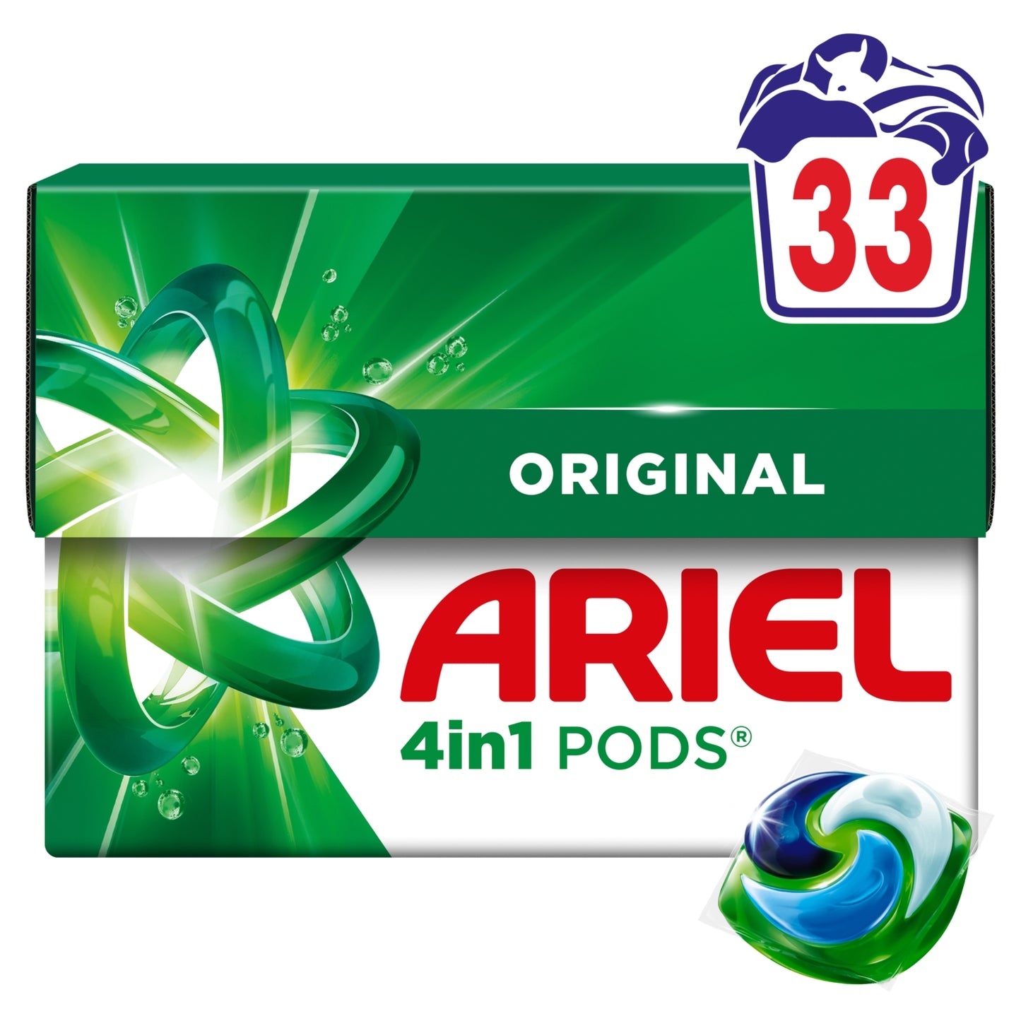 Ariel 4in1 PODS®, Washing Capsules 33