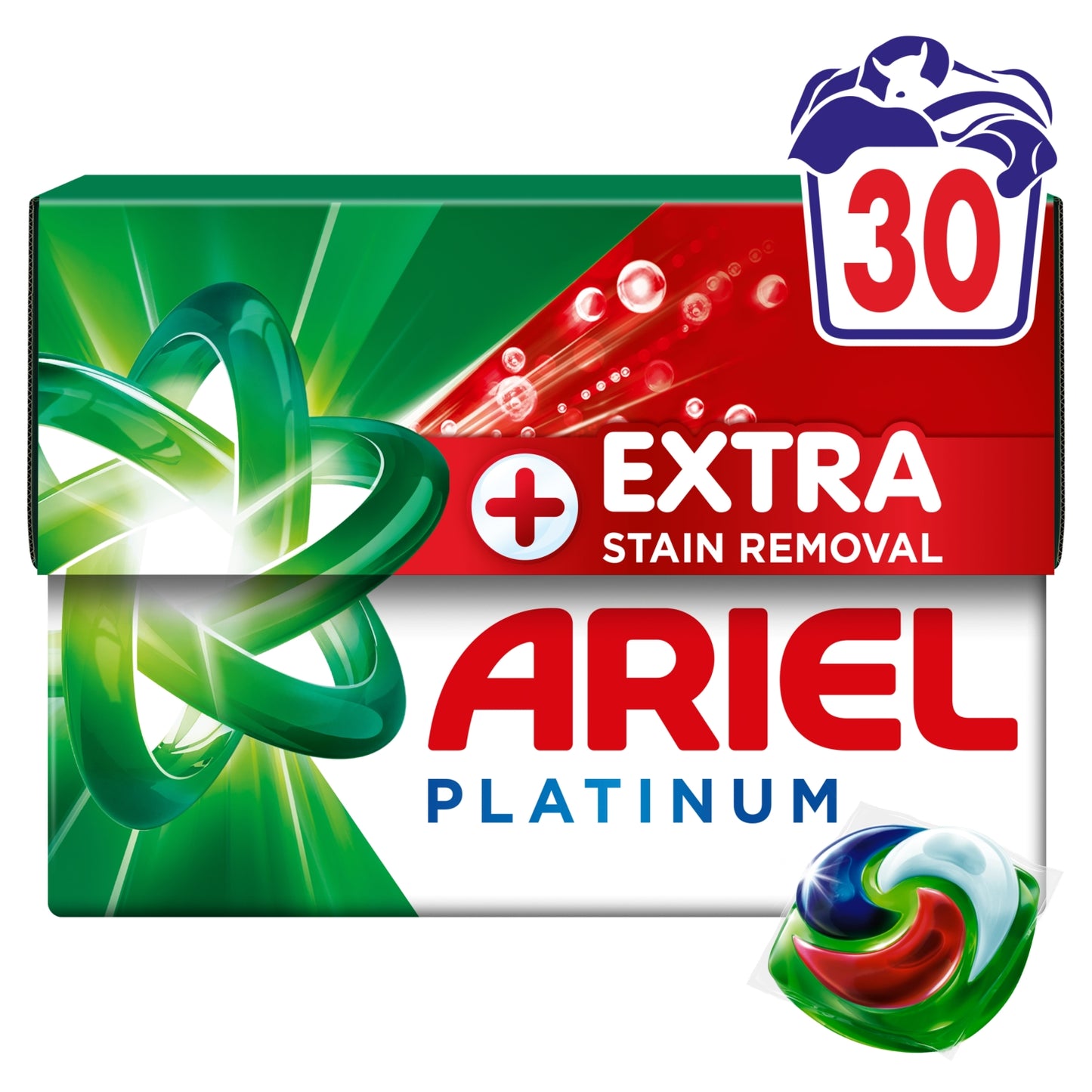Ariel Platinum PODS®, Washing Capsules 30