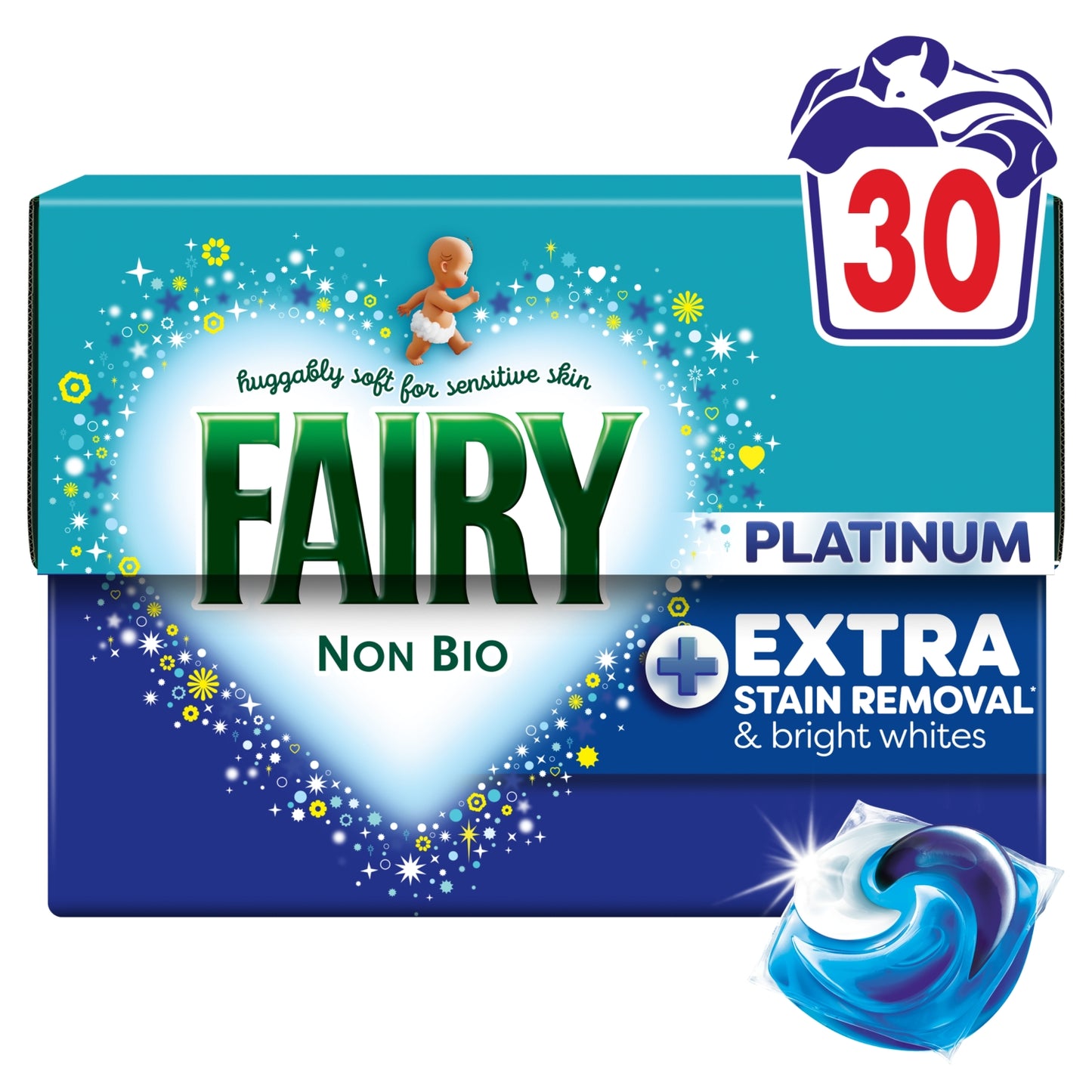 Fairy Non Bio PODS, 30 Washes