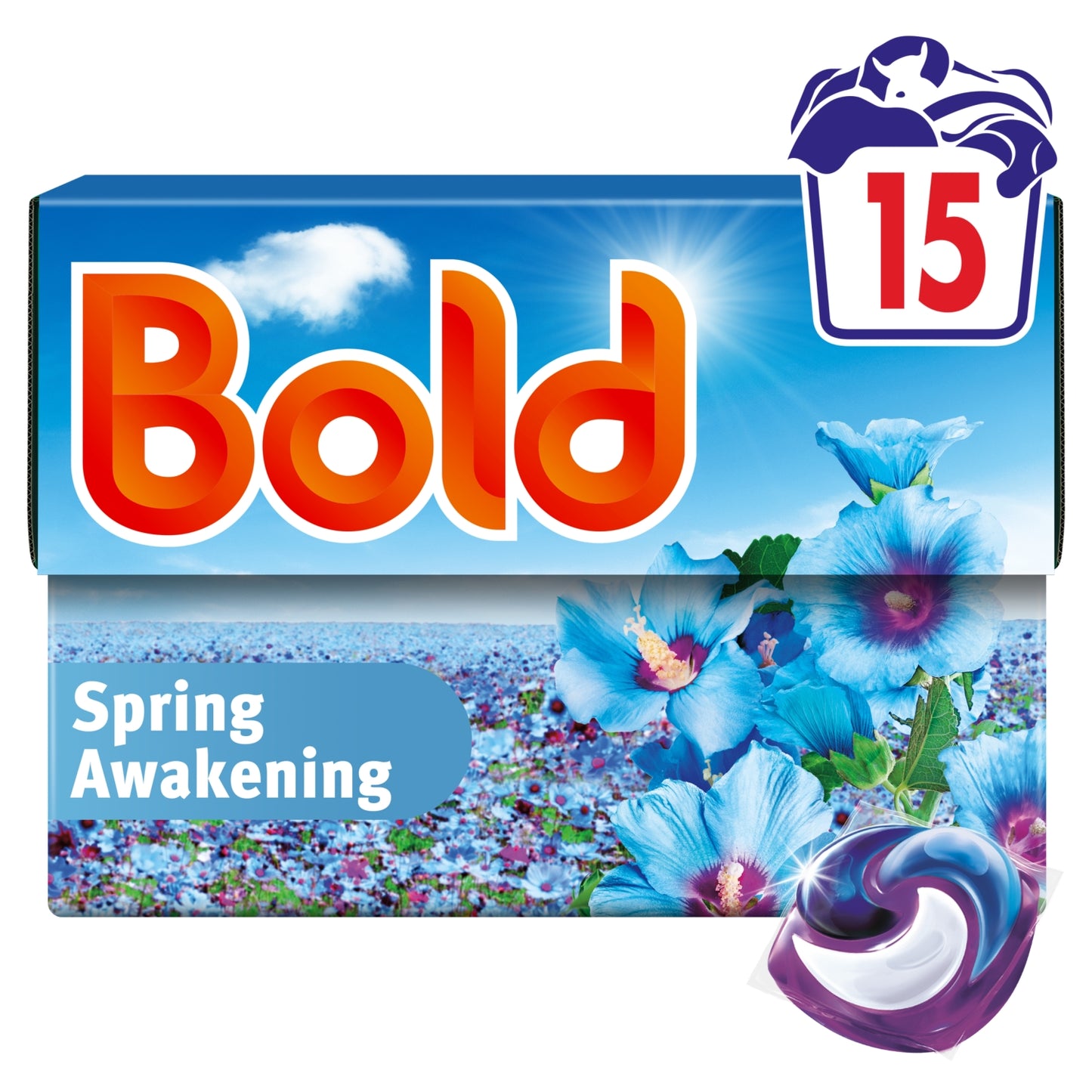 Bold PODS® Washing Liquid Capsules 15 Washes