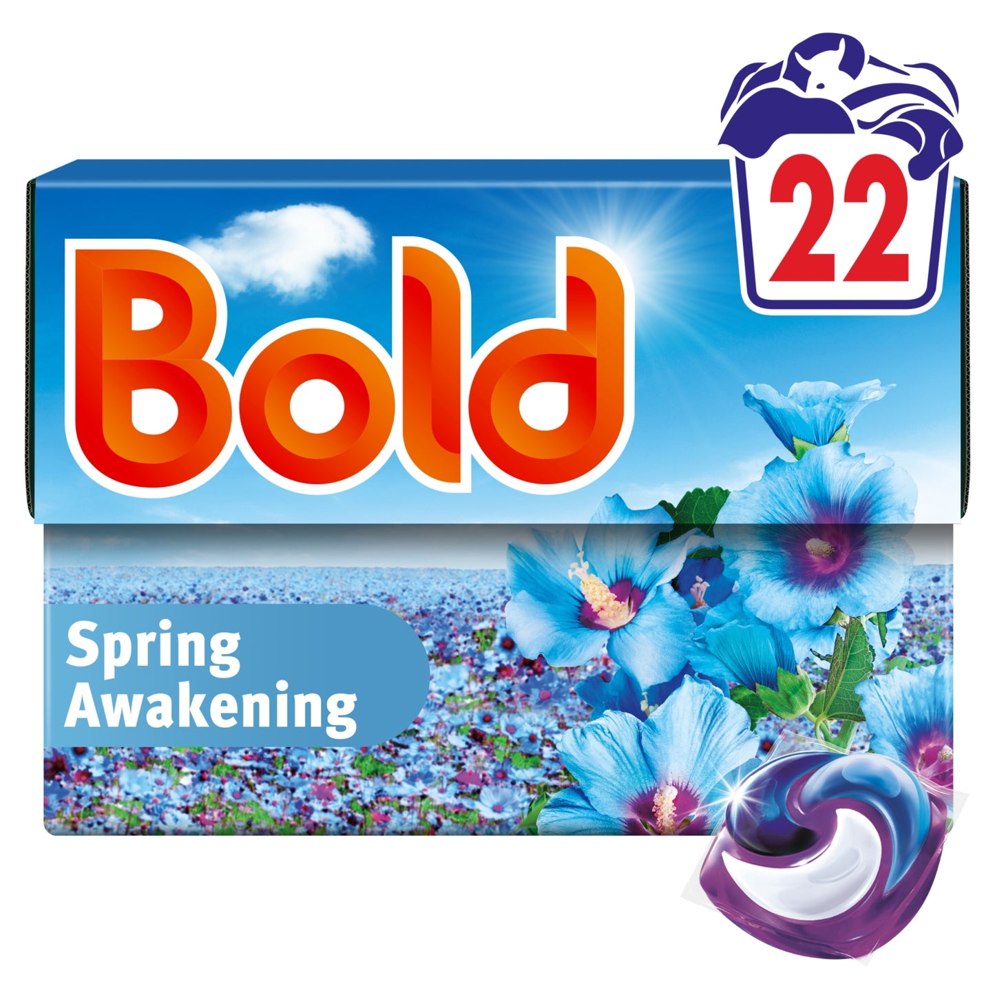Bold PODS® Washing Liquid Capsules 22 Washes