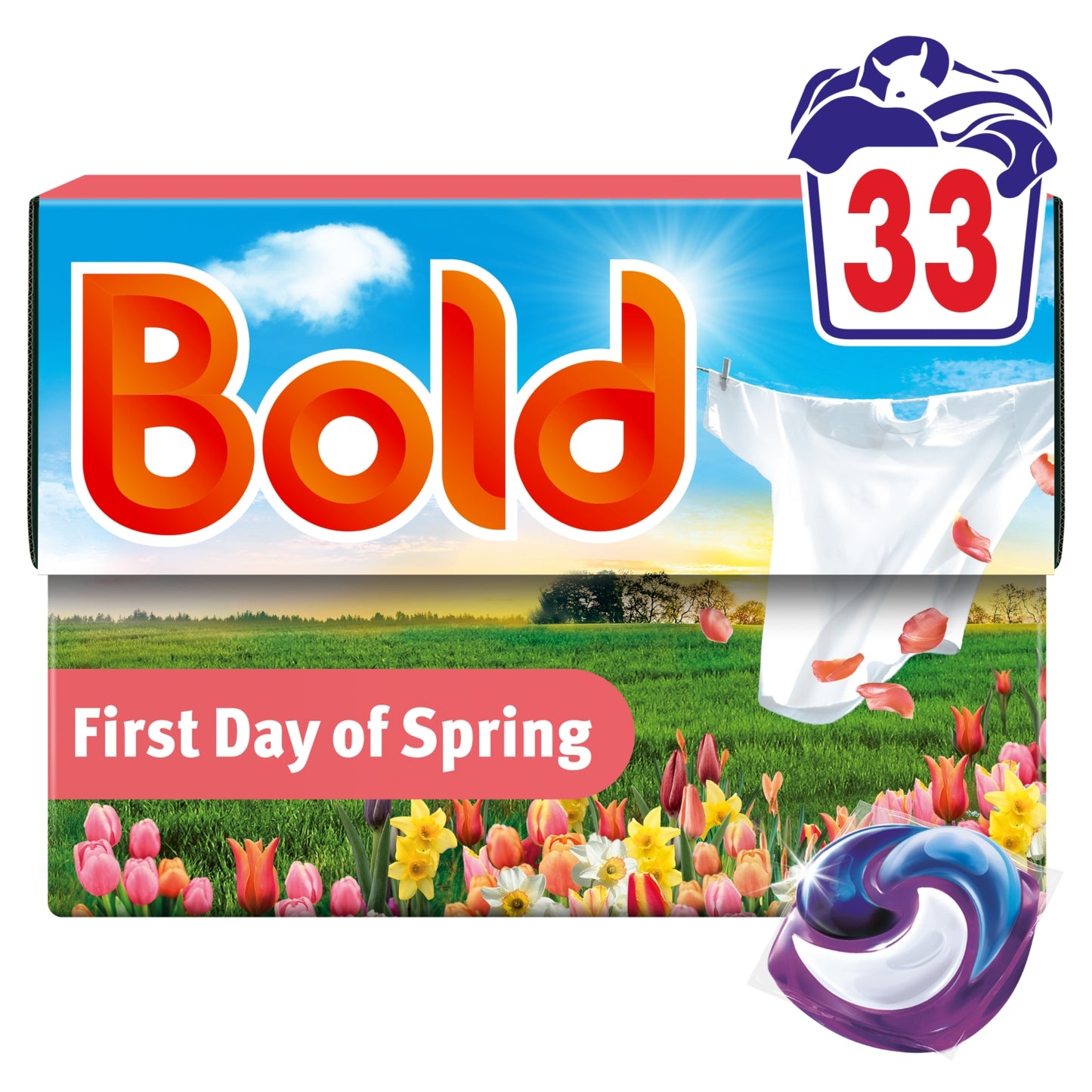 Bold PODS® Washing Liquid Capsules 33 Washes