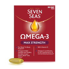 Seven Seas Omega-3 Fish Oil Max Strength & Vit D