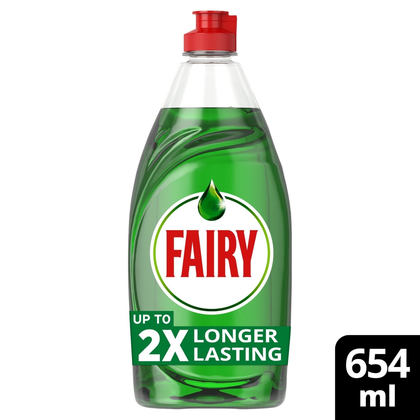 Fairy Original Washing Up Liquid Green with LiftAction 654 ML