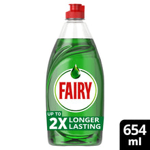 Fairy Original Washing Up Liquid Green with LiftAction 654 ML