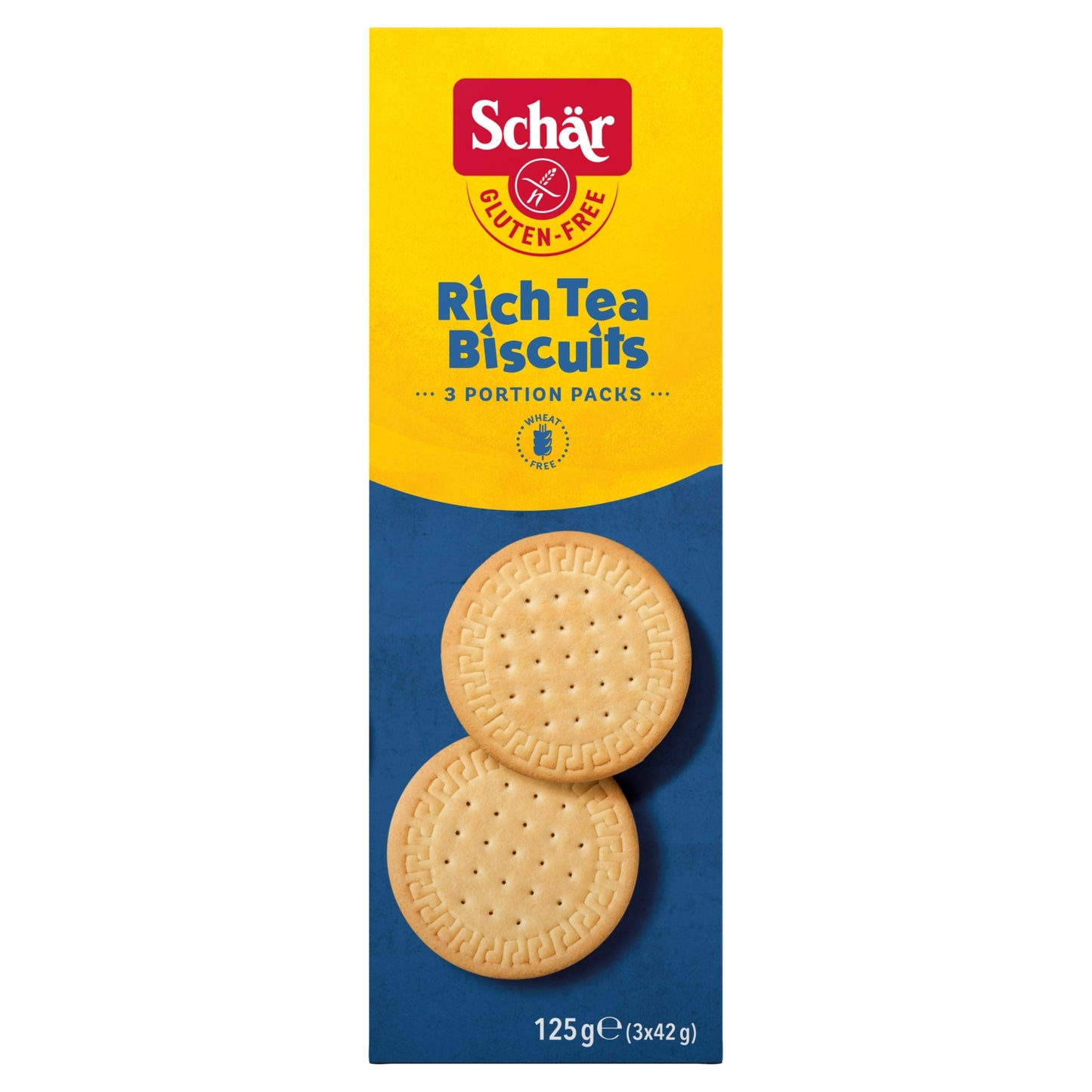 Schar Gluten-Free Rich Tea Biscuits 3 x 42g (125g)