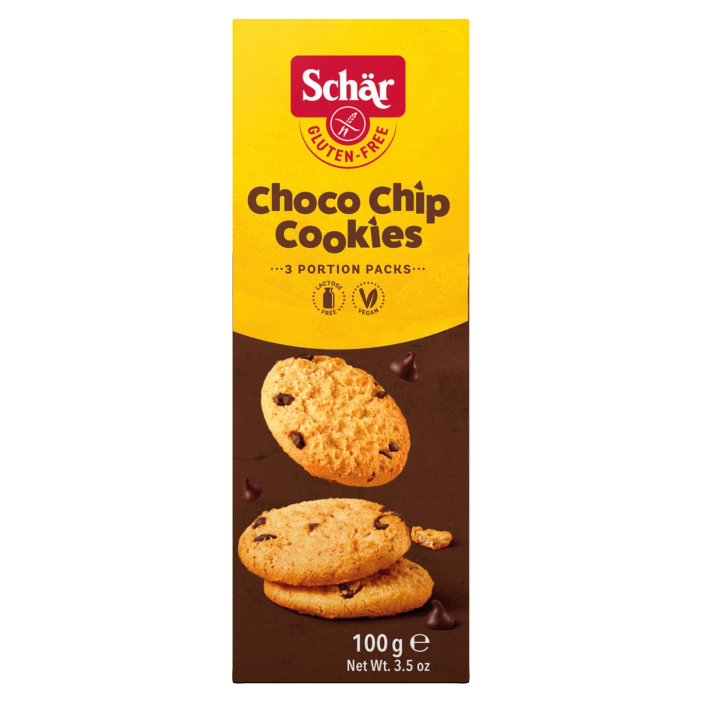 Schär Gluten-Free Choco Chip Cookies 100g