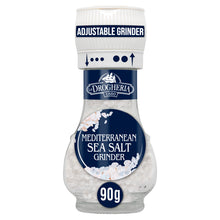 La Drogheria La Mediterranean Sea Salt Mill Adjustable Grinder 90g