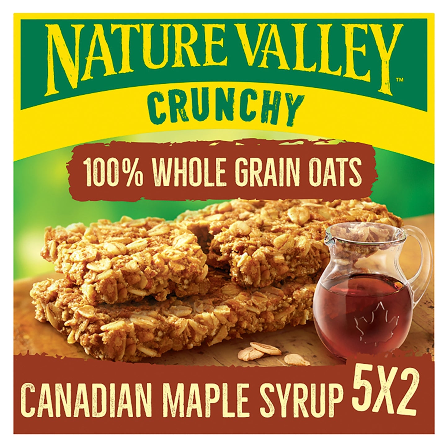 Nature Valley Crunchy Canadian Maple Syrup Cereal Bars&nbsp; 5 x 42g (210g)