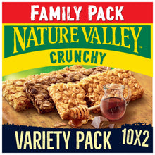 Nature Valley Crunchy Variety Family Pack Cereal Bars 10 x 42g (420g)