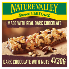 Nature Valley Sweet & Salty Nut Dark Chocolate with Peanuts Cereal Bars 4 x 30g (120g)