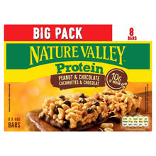 Nature Valley Protein Big Pack Peanut & Chocolate Cereal Bars 8 x 40g (320g)