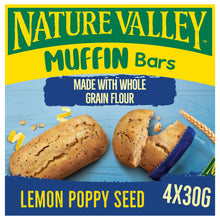 Nature Valley Cereal Bars Muffin Bars Lemon Poppy Seed 4x30g