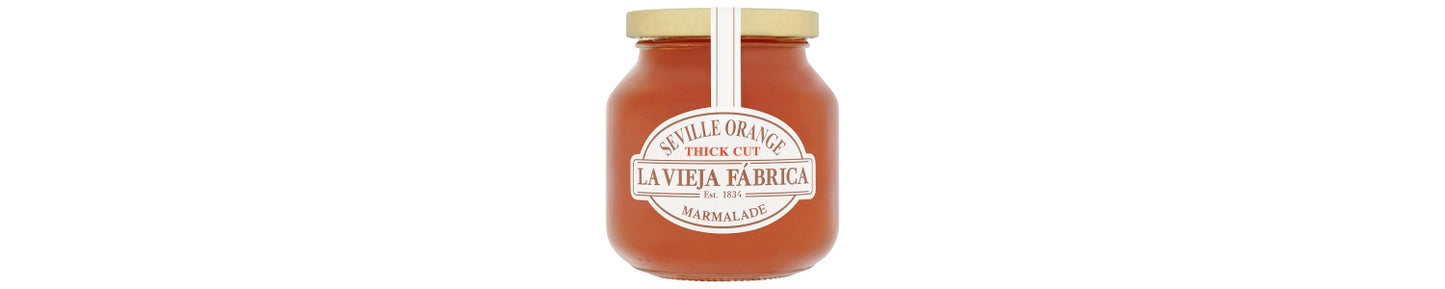 La Vieja Fábrica Seville Orange Thick Cut Marmalade 365g