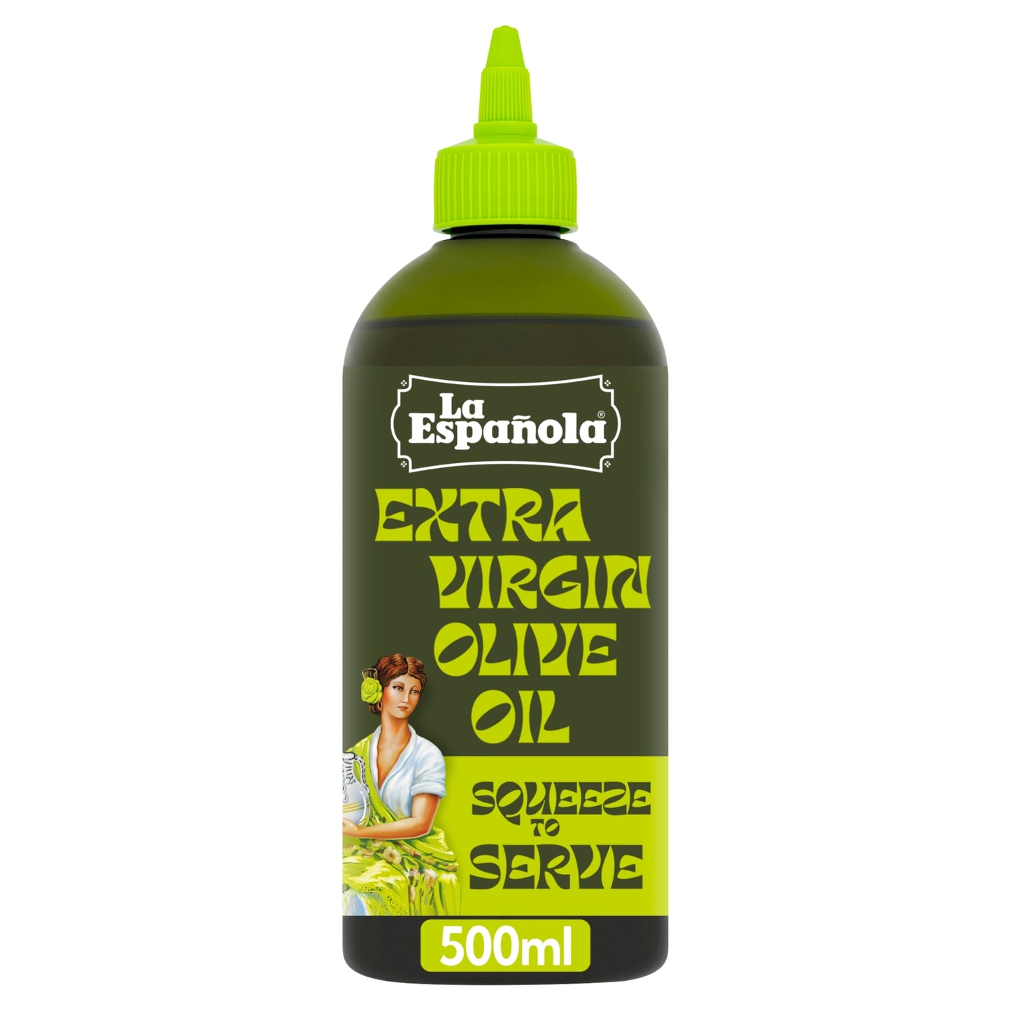 La Española Squeeze to Serve Extra Virgin Olive Oil 500ml