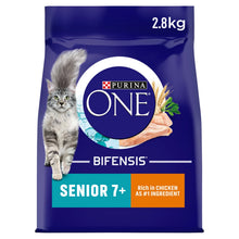 Purina ONE Senior 7+ Chicken Dry Cat Food 2.8kg