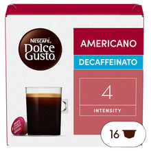 Nescafé Dolce Gusto Americano Decaffeinato Coffee Pods x16 (16 Servings)